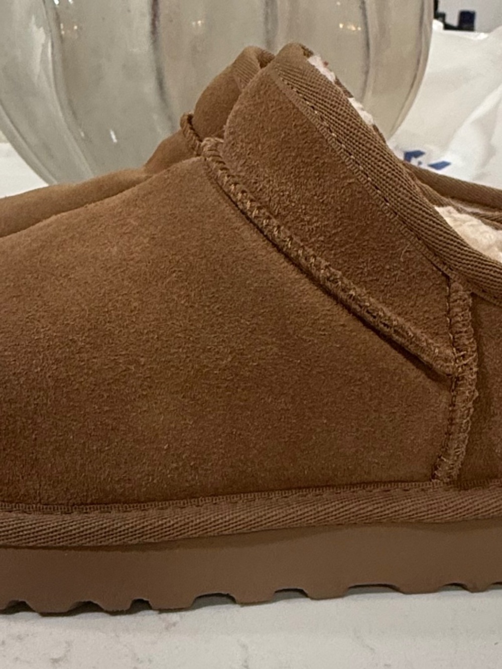 UGG Tasman Women’s Size 8 Brown Suede New No Box
